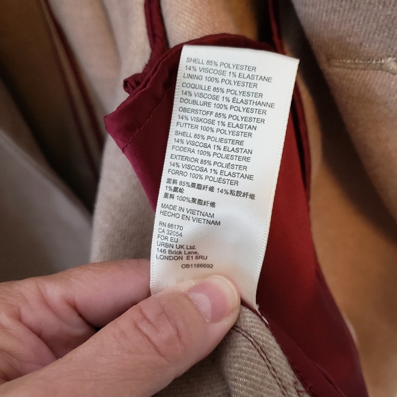 Free People Hannah Slouchy Blazer in Camel Jacket size medium - Picture 8 of 10